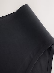 Black High Rise High Leg No VPL Tummy Control Shaping Knickers - Image 6 of 7