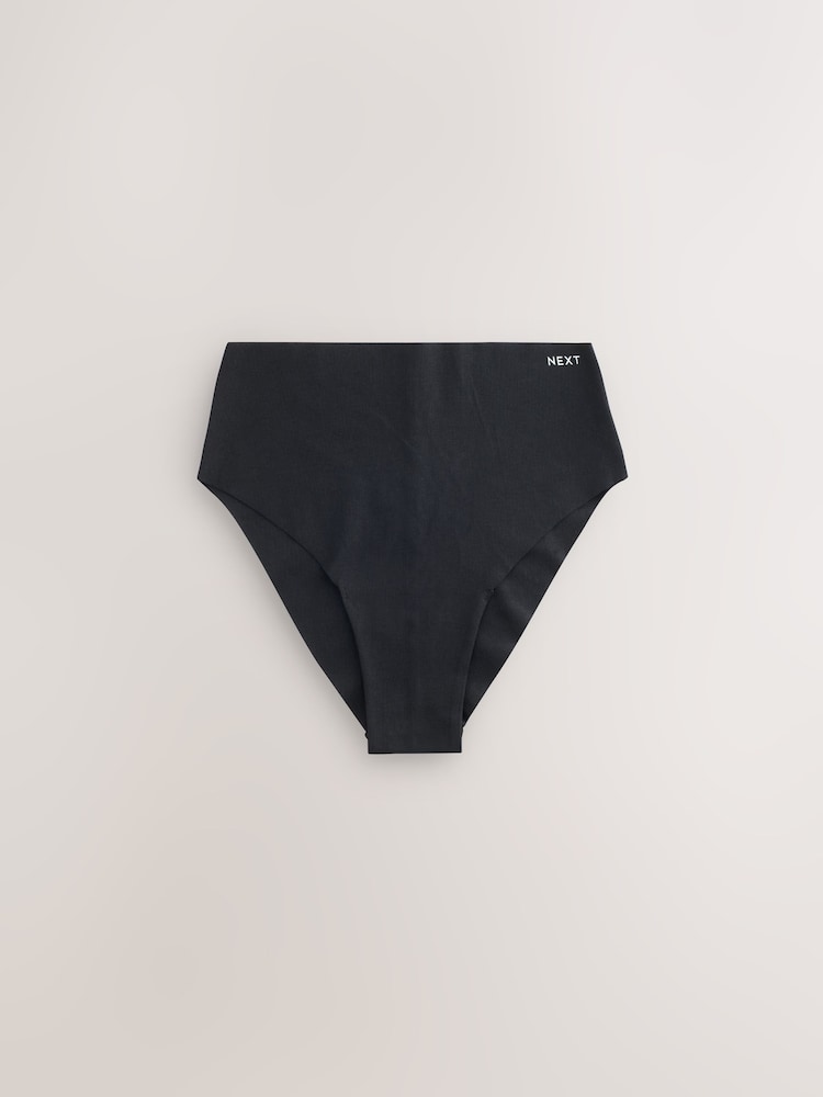 黑色 - Cotton Rich No VPL 内裤3包 - 9的图像9｝