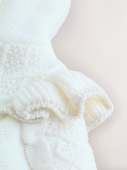 Baker by Ted Baker Knitted Bow Detail Coatigan - Image 3 of 8