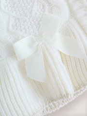 Baker by Ted Baker Knitted Bow Detail Coatigan - Image 6 of 8