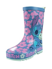 Character Blue Disney Lilo And Stitch Wellies - Image 1 of 5