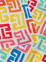 Balmain All-Over Logo Short Sleeve White T-Shirt - Image 4 of 4