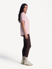 P.E Nation Pink Aero Short Sleeve T-Shirt - Image 3 of 4