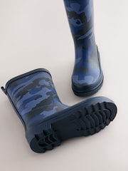Blue Camo Rubber Wellies - Image 4 of 5