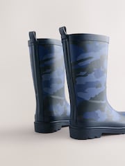 Blue Camo Rubber Wellies - Image 5 of 5