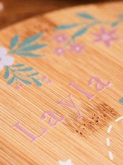 Personalised Pink Christmas Bamboo Platter by My 1st Years - Image 2 of 4
