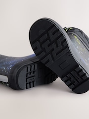 Blue Galaxy Warm Lined Cuff Wellies - Image 5 of 5