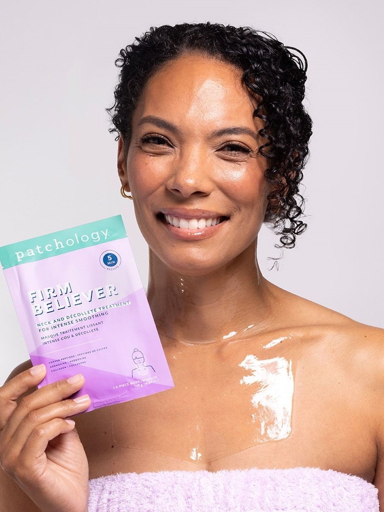 Patchology Firm Believer Neck Décolletage Hydrogel Mask 2 Piece - Image 2 of 5