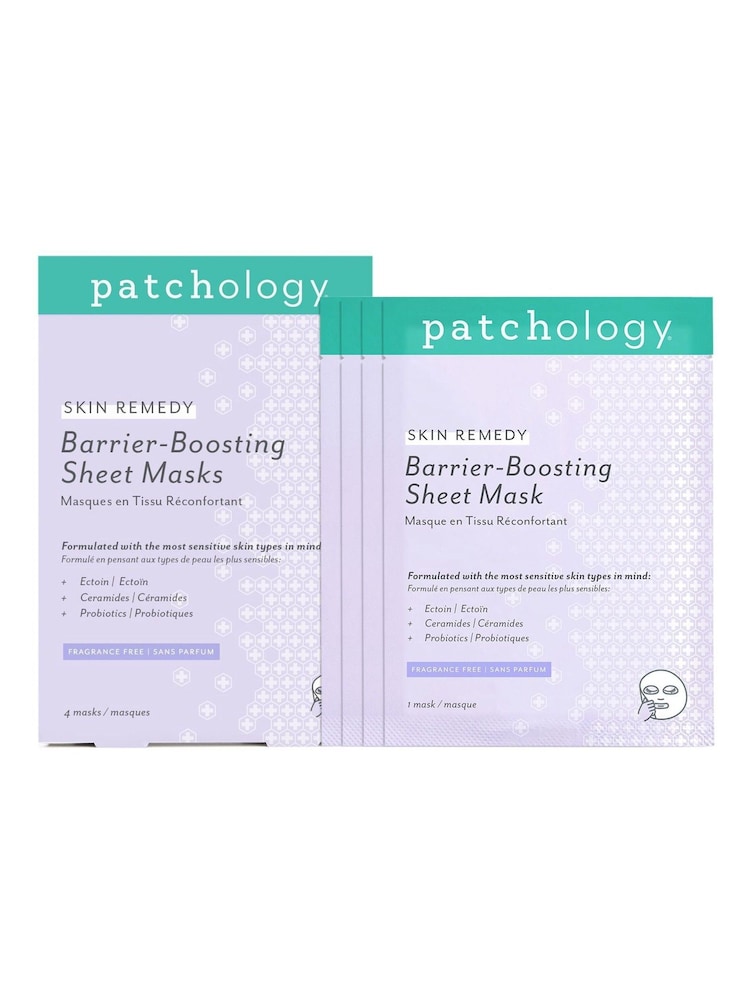 Patchology Skin Remedy Barrier Boosting Sheet Mask 4 Pack - Image 2 of 2