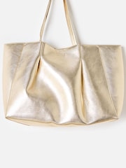 Oliver Bonas Gold Aria Tote Bag - Image 5 of 8