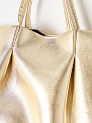 Oliver Bonas Gold Aria Tote Bag - Image 6 of 8