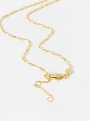 Oliver Bonas Green Briar Onyx Gold Plated Pendant Necklace - Image 3 of 3