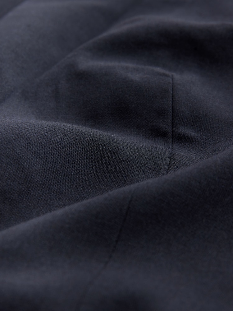 Navy Tailored Single Breasted Blazer with Wool - Image 3 of 3