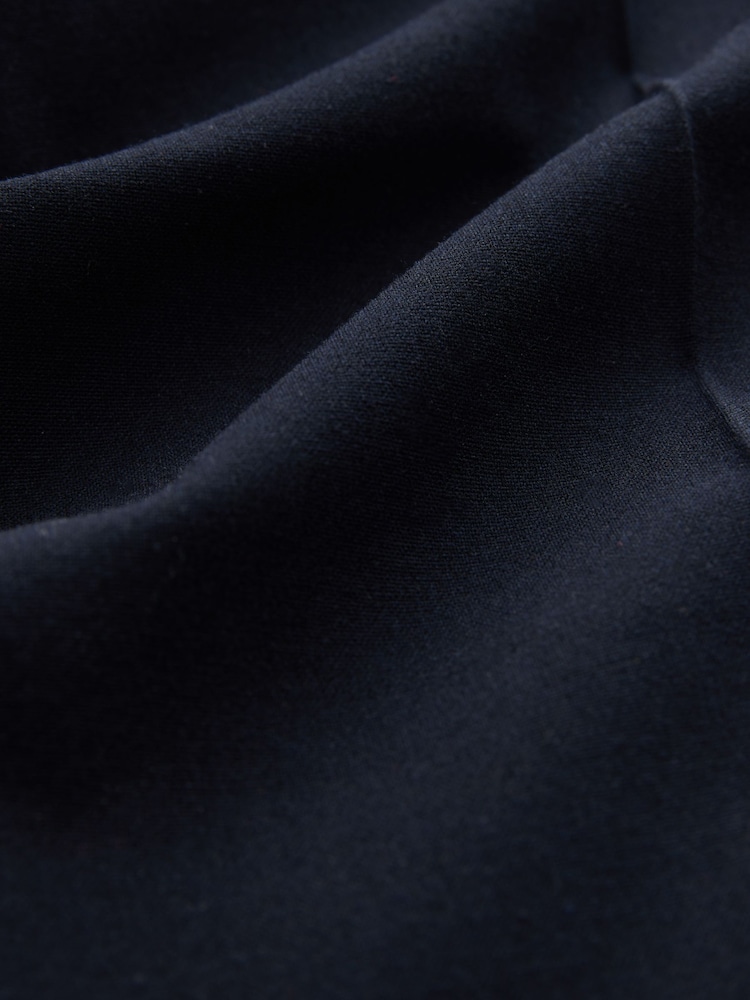Navy Slim Tailored Trousers with Wool - Image 3 of 3