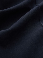 Bleu marine - Pantalons Ajusté habillé avec laine - Image 9 sur 9