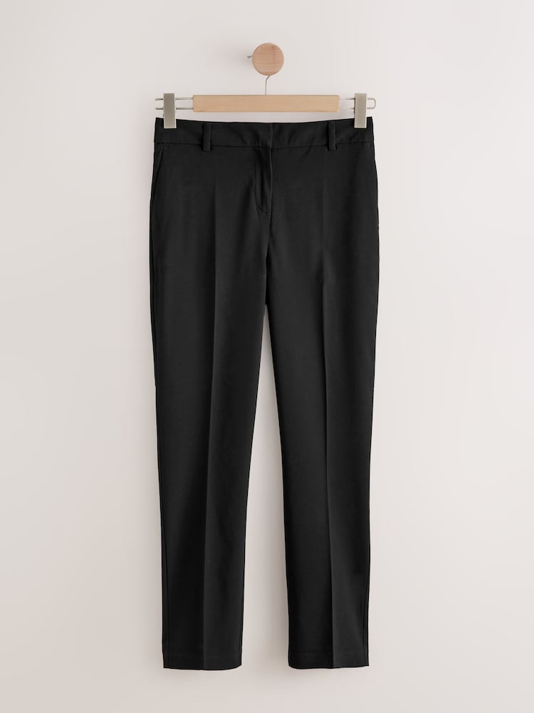 Black Slim Tailored Trousers with Wool - Image 1 of 3