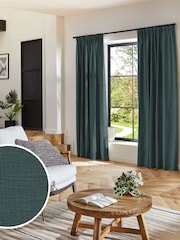 Emerald Green Nikki Made to Measure Curtains - Image 1 of 10