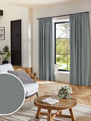 Aqua Blue Nikki Made to Measure Curtains - Image 1 of 9