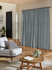 Aqua Blue Nikki Made to Measure Curtains - Image 2 of 9