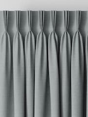 Aqua Blue Nikki Made to Measure Curtains - Image 5 of 9