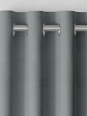 Aqua Blue Nikki Made to Measure Curtains - Image 7 of 9