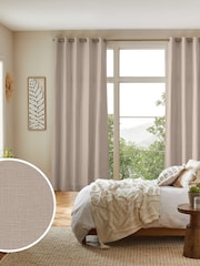 Mouse Natural Nikki Made to Measure Curtains - Image 1 of 10