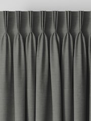 Slate Grey Nikki Made to Measure Curtains - Image 6 of 10