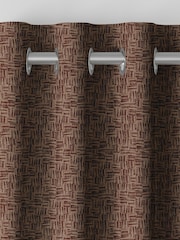 Brown Ginger Venire Made to Measure Curtains - Image 7 of 9