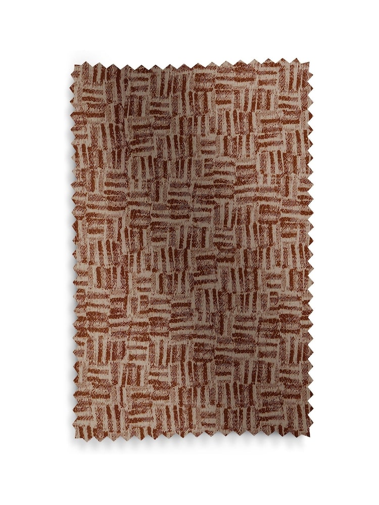Brown Ginger Venire Made to Measure Curtains - Image 9 of 9