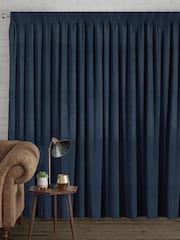 Ink Blue Nikki Made to Measure Curtains - Image 2 of 9