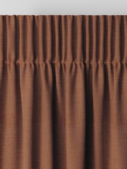 Rust Orange Nikki Made to Measure Curtains - Image 7 of 10