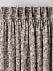 Porcini Brown Venire Made to Measure Curtains - Image 5 of 9