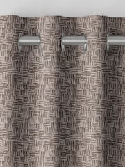 Porcini Brown Venire Made to Measure Curtains - Image 7 of 9