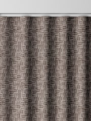 Porcini Brown Venire Made to Measure Curtains - Image 8 of 9