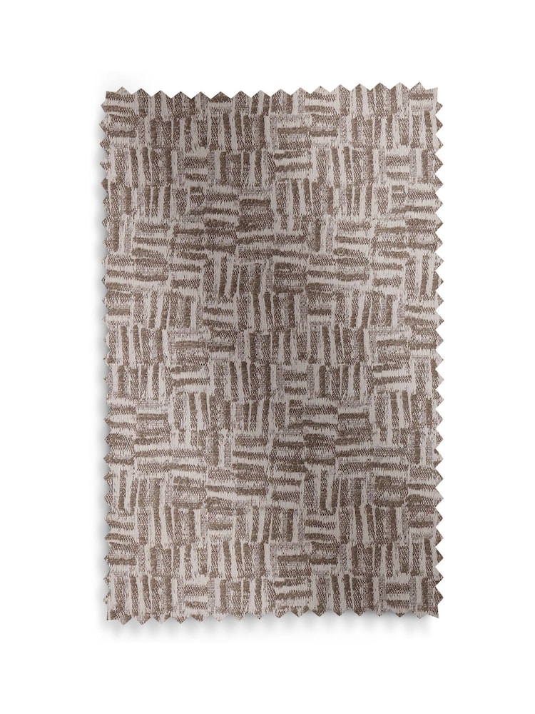 Porcini Brown Venire Made to Measure Curtains - Image 9 of 9