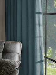 Peacock Blue Nikki Made to Measure Curtains - Image 6 of 10