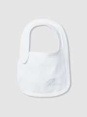 Reiss White Olyv Hat, Bib And Mittens Set - Image 3 of 5