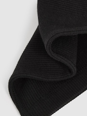 Reiss Black Sophia 3-9 yrs McLaren F1 Team Ribbed Cycle Shorts - Image 5 of 6