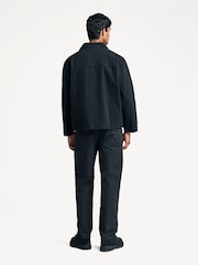 Stan Ray Black Washed Gas Zip Up Barn Jacket - Image 3 of 10
