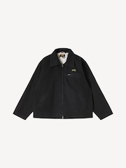 Stan Ray Black Washed Gas Zip Up Barn Jacket - Image 8 of 10