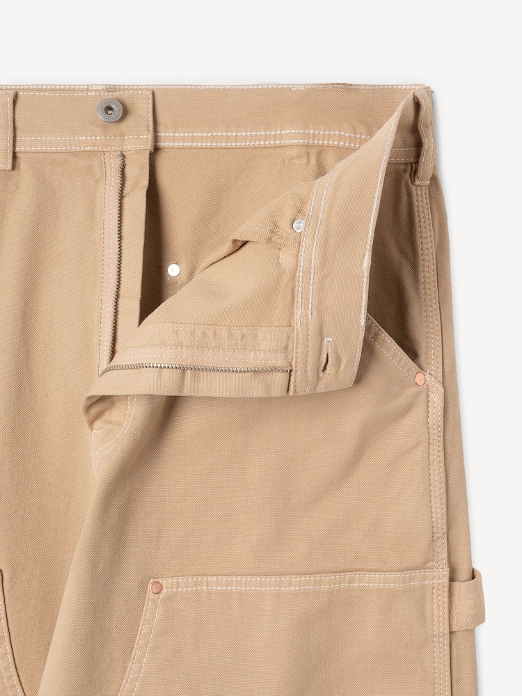 Stan Ray Brown Loose Fit Double Knee Joggers - Image 7 of 7