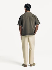 Stan Ray Black Washed Camp Collar Bowling Shirt - Image 2 of 8