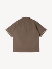 Stan Ray Black Washed Camp Collar Bowling Shirt - Image 6 of 8