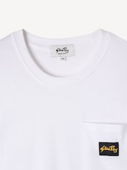 Stan Ray White Patch Logo Pocket T-Shirt - Image 8 of 8