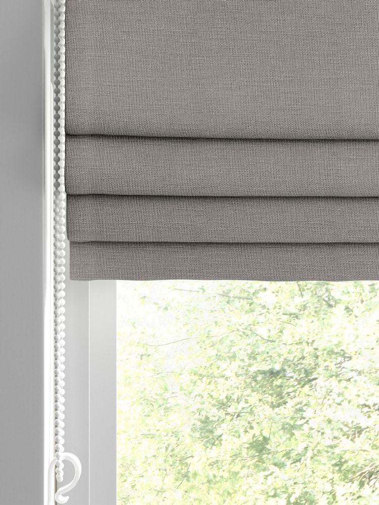 Smoke Grey Nikki Made to Measure Roman Blind - Image 2 of 6
