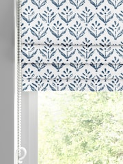 Midnight Blue Res Made to Measure Roman Blind - Image 2 of 6