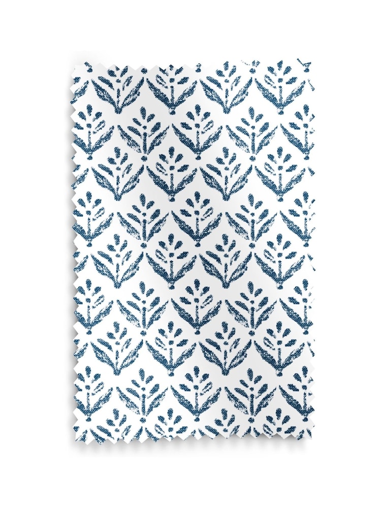 Midnight Blue Res Made to Measure Roman Blind - Image 6 of 6