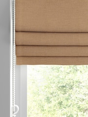Fawn Natural Nikki Made to Measure Roman Blinds - Image 2 of 6