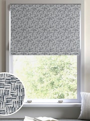 Marine Blue Venire Made to Measure Roman Blind - Image 1 of 6