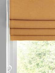Ochre Yellow Nikki Made to Measure Roman Blind - Image 2 of 6